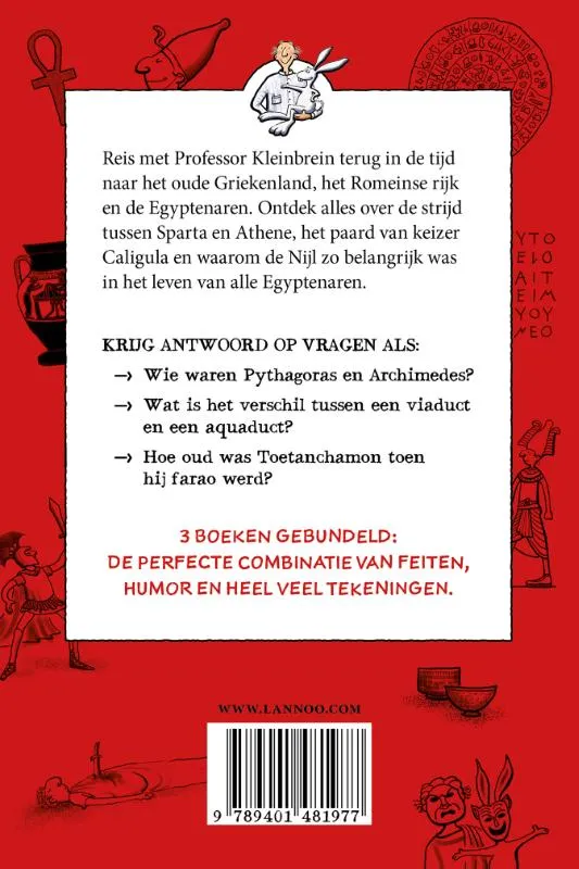 Wonderlijke weetjes over de oude Grieken, Romeinen en Egyptenaren | 9789401481977 Wonderlijke weetjes over de oude Grieken, Romeinen en Egyptenaren - Afbeelding 2