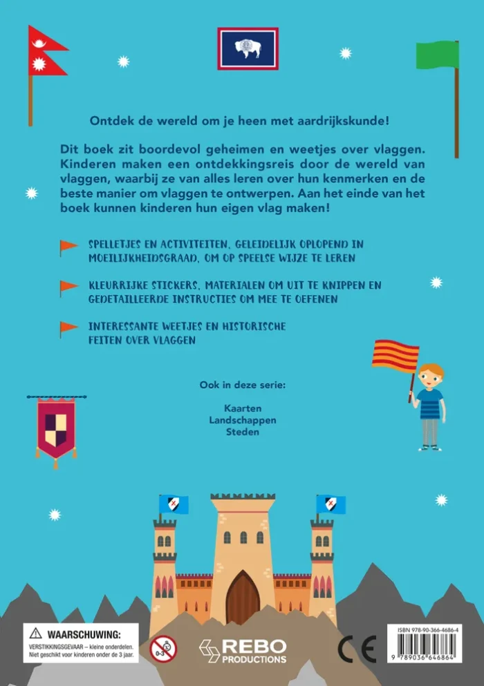 Gek op de wereld vlaggen - Afbeelding 2