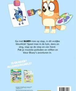Alternative view of Kleur mee met Bluey