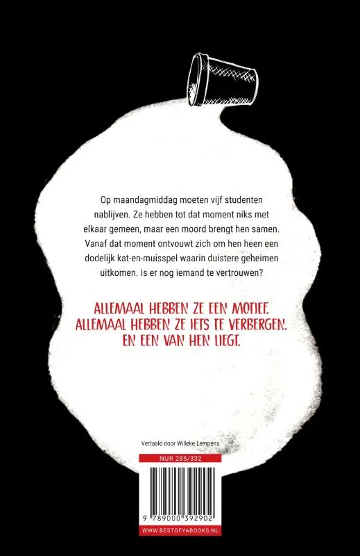 One of Us Is Lying | 9789000392902 One of Us Is Lying - Afbeelding 2