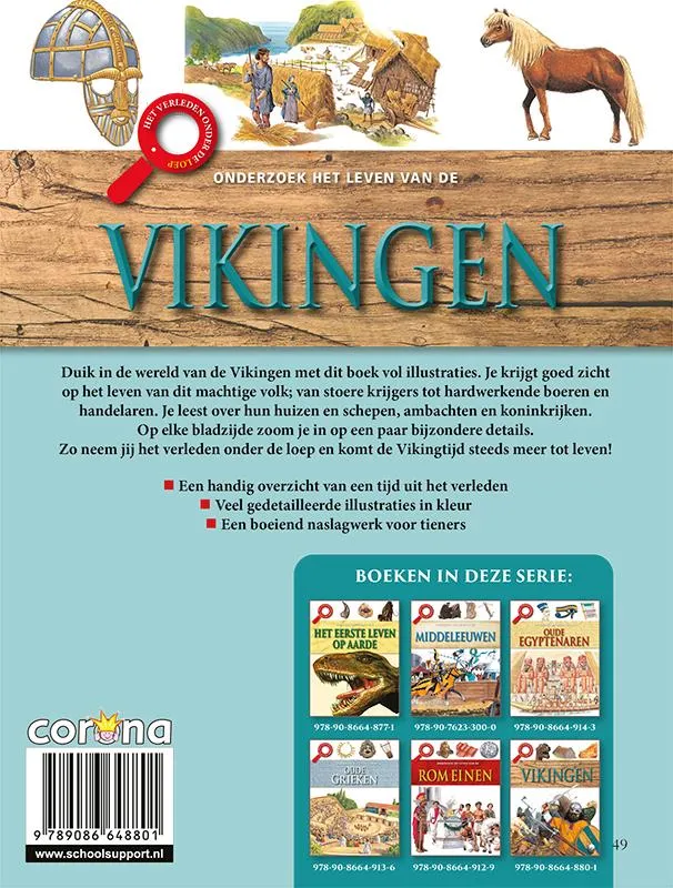 Het leven van de Vikingen | 9789086648801 Het leven van de Vikingen - Afbeelding 2