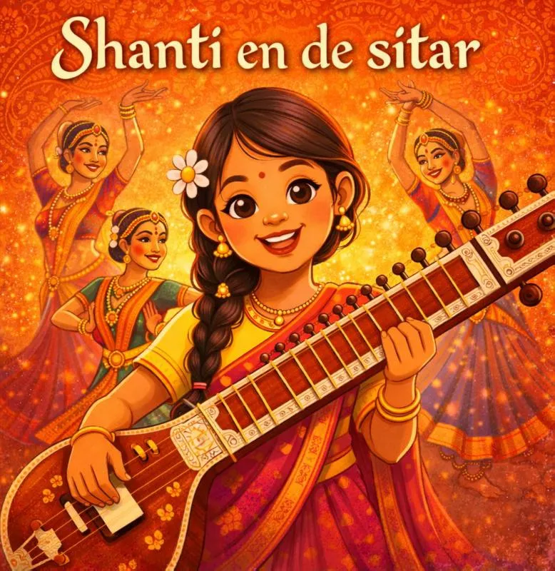 Shanti en de sitar | 9789083603247 Shanti en de sitar