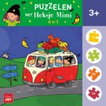 Puzzelen met Heksje Mimi. 4-in-1-puzzel | 4260089029521