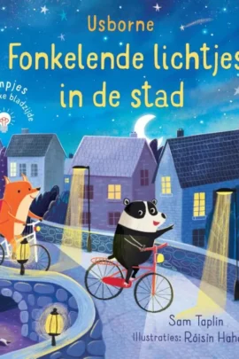 Fonkelende lichtjes in de stad