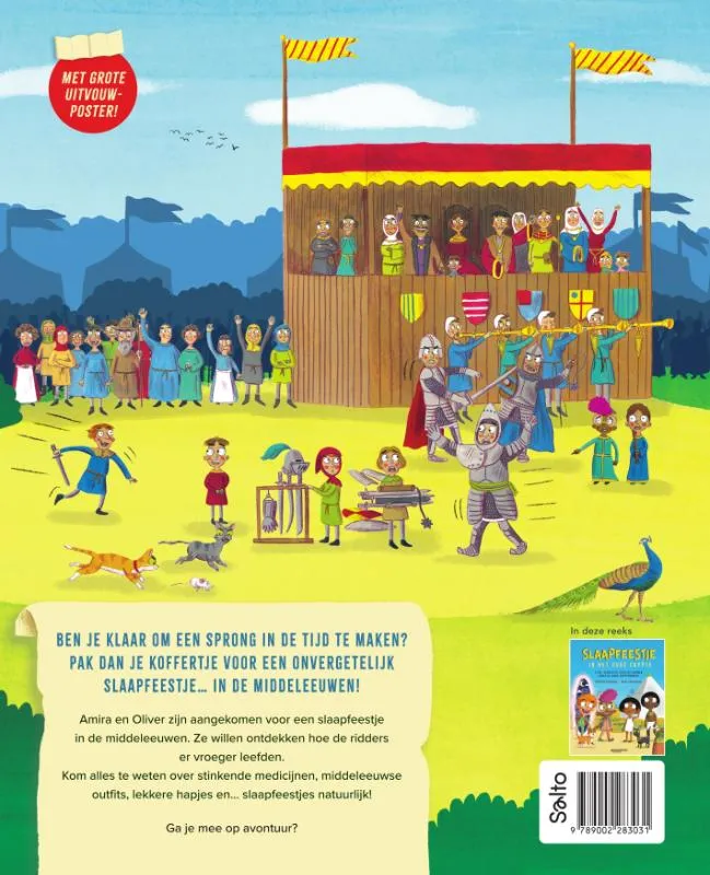 Slaapfeestje in de middeleeuwen | 9789002283031 Slaapfeestje in de middeleeuwen - Afbeelding 2