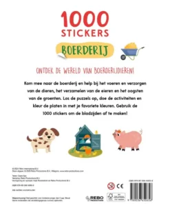 1000 stickers | 9789036650656