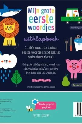 Alternative view of Mijn grote eerste woordjes uitklapboek