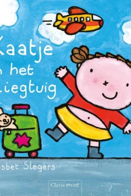 Kaatje in het vliegtuig