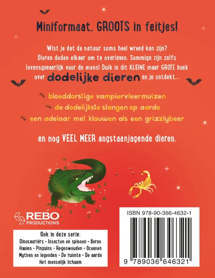 Het kleine maar grote boek over dodelijke dieren - Afbeelding 2