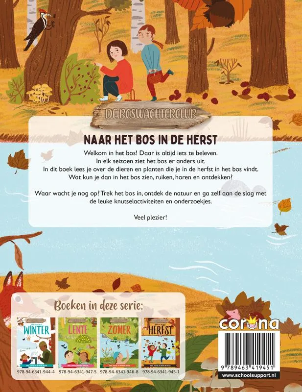 Naar het bos in de herfst | 9789463419451 Naar het bos in de herfst - Afbeelding 2