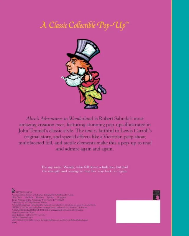 Alice's Adventures In Wonderland | 9780689847431 Alice's Adventures In Wonderland - Afbeelding 2