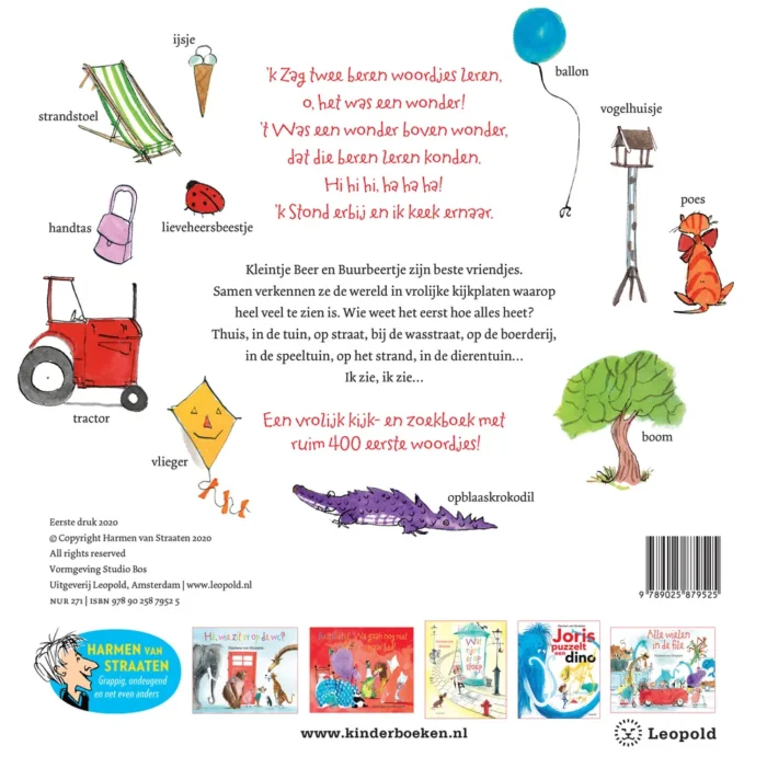 Ik zag twee beren woordjes leren - Afbeelding 2