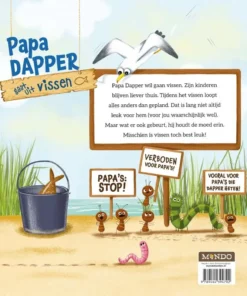 Alternative view of Papa Dapper gaat uit vissen