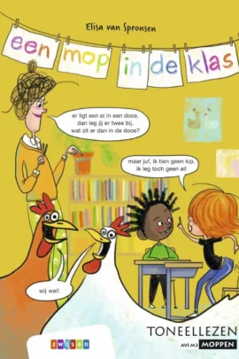 een mop in de klas