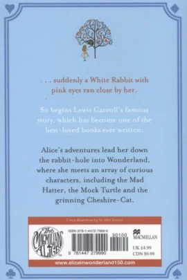 Alice's Adventures in Wonderland | 9781447279990