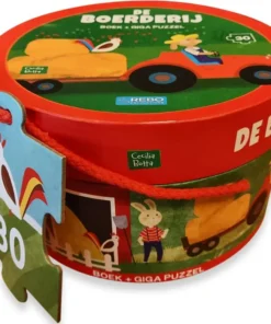 boek + giga puzzel