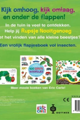 Alternative view of Rupsje Nooitgenoeg in de tuin