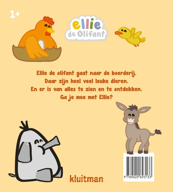 Wat ziet Ellie? Op de boerderij | 9789020693133 Wat ziet Ellie? Op de boerderij - Afbeelding 2