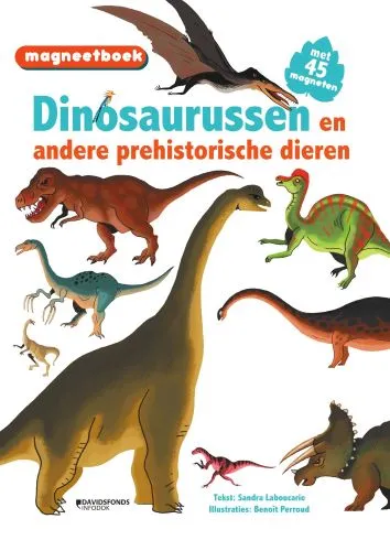 Magneetboek Dinosaurussen (en andere prehistorische dieren) | 9789002276132 Magneetboek Dinosaurussen (en andere prehistorische dieren)