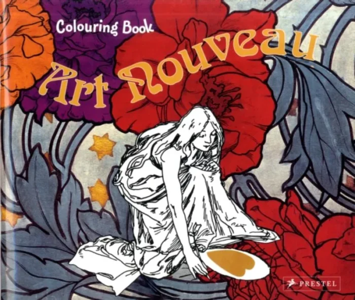 Coloring book Art nouveau coloring book