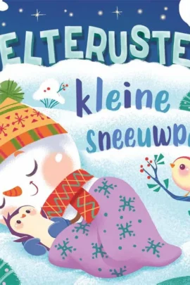 Welterusten kleine sneeuwpop