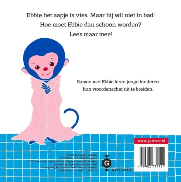 Ebbie in de wasbak - Afbeelding 2