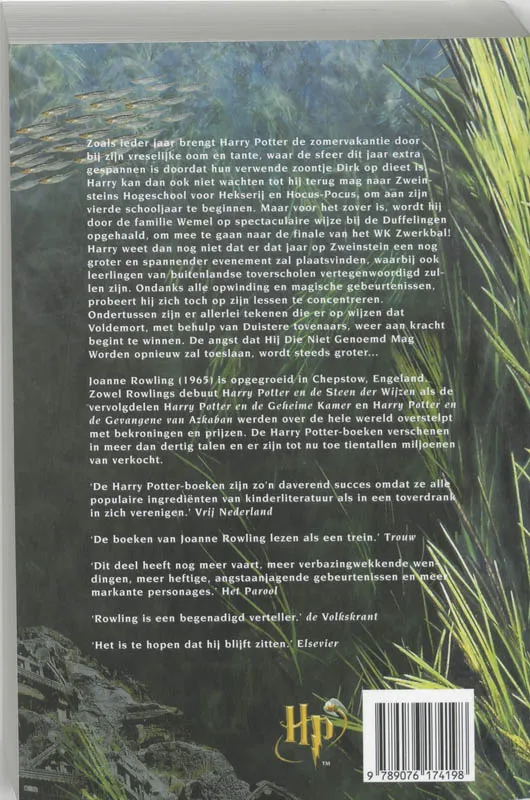 Harry Potter en de vuurbeker | 9789076174198 Harry Potter en de vuurbeker - Afbeelding 2