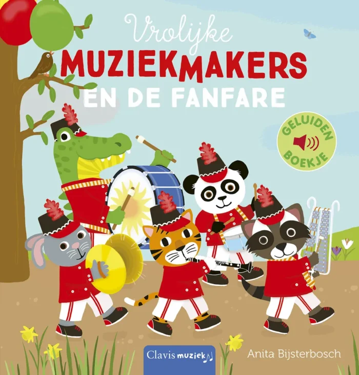 Vrolijke muziekmakers en de fanfare