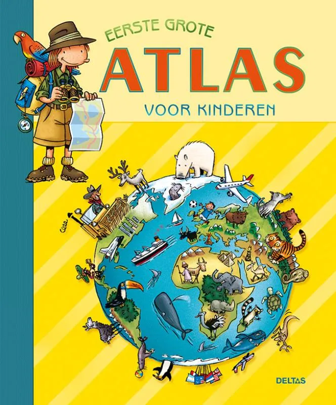 Eerste grote atlas voor kinderen | 9789044702729 Eerste grote atlas voor kinderen