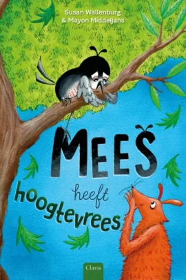 Mees heeft hoogtevrees