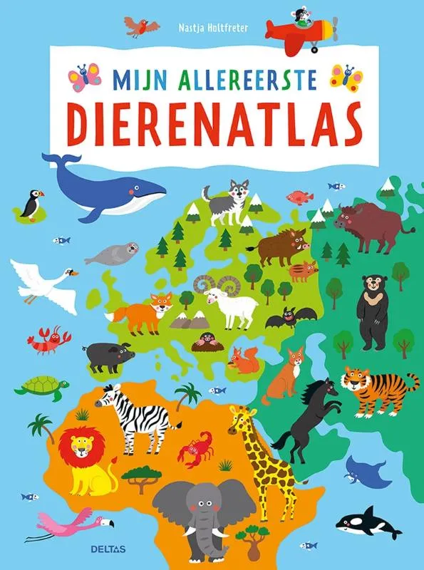 Mijn allereerste dierenatlas | 9789044763836 Mijn allereerste dierenatlas
