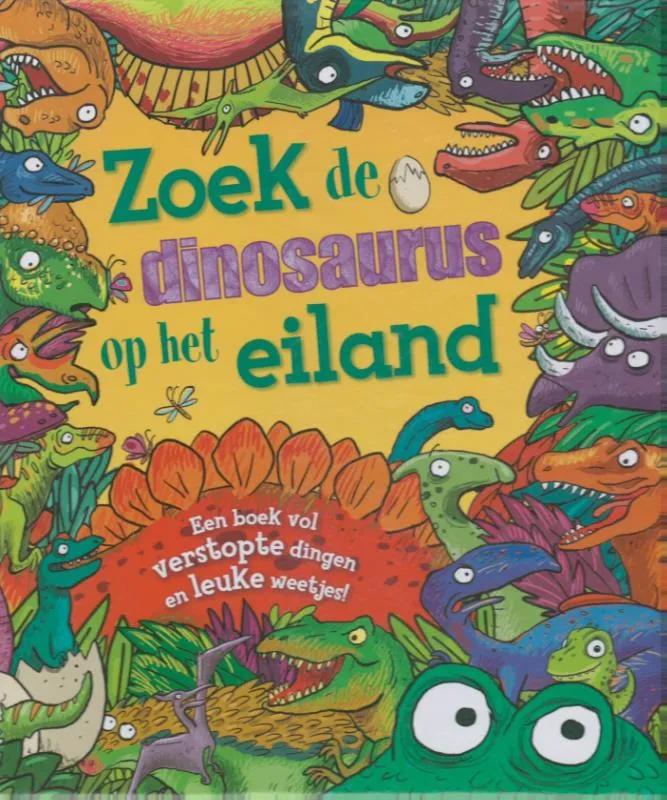 Zoek de dinosaurus op het eiland | 9789053416297 Zoek de dinosaurus op het eiland
