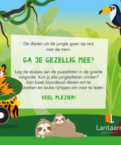 Puzzeltrein Jungle | 9789463549301