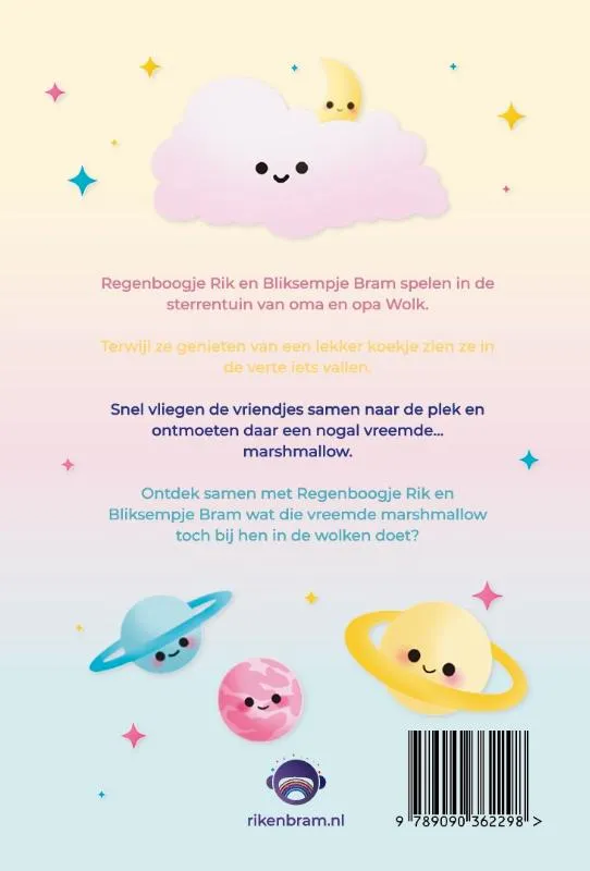 Rik en Bram ontmoeten een Astro Marshmallow | 9789090362298 Rik en Bram ontmoeten een Astro Marshmallow - Afbeelding 2