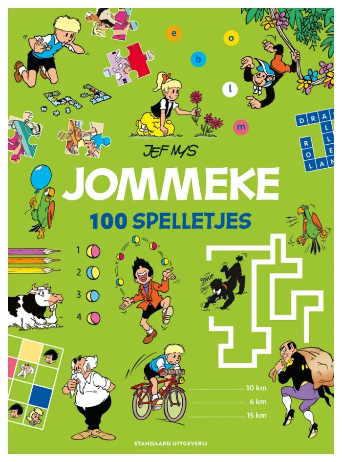 Puzzelen met stickers