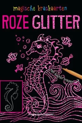 roze glitter