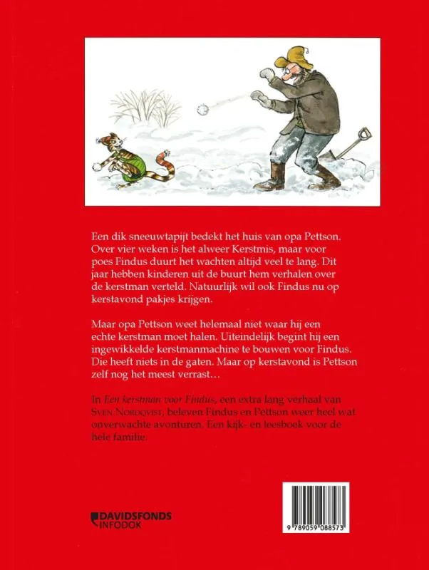 Een kerstman voor Findus | 9789059088573 Een kerstman voor Findus - Afbeelding 2