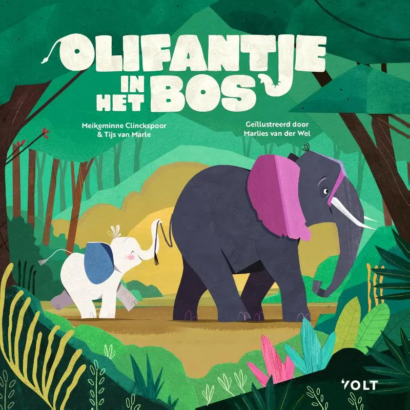 Olifantje in het bos | 9789062225675 Olifantje in het bos