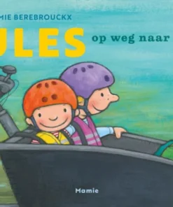 Jules op weg naar school
