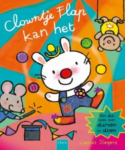 Clowntje Flap kan het