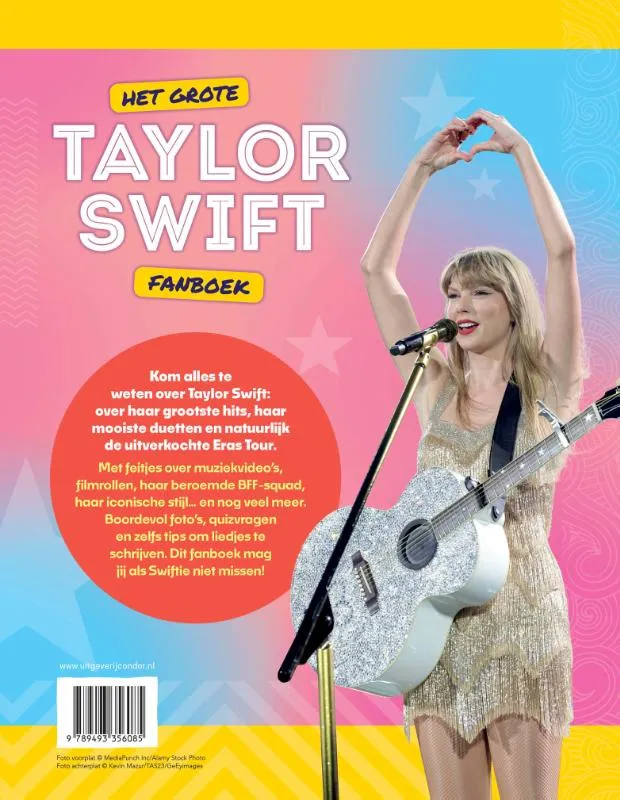 Het grote Taylor Swift fanboek | 9789493356085 Het grote Taylor Swift fanboek - Afbeelding 2