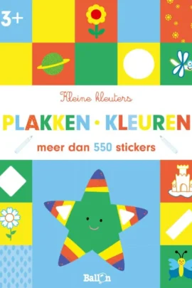 Spelletjesblok met viltstift 3+ Dieren