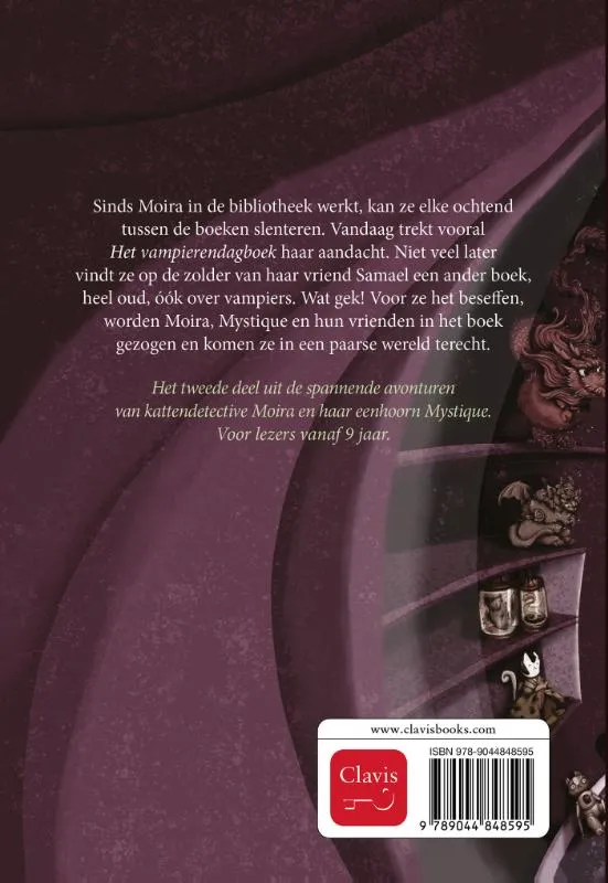Het paarse vampiertje | 9789044848595 Het paarse vampiertje - Afbeelding 2