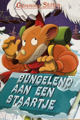 Bungelend aan een staartje