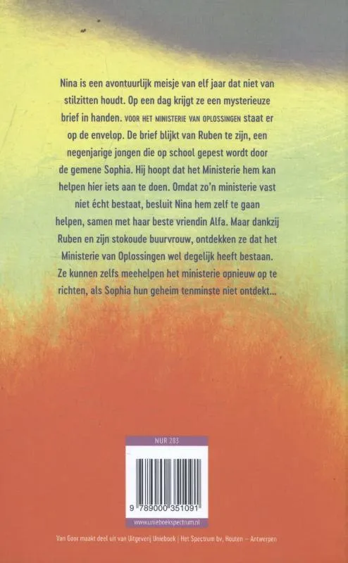 Het ministerie van Oplossingen | 9789000351091 Het ministerie van Oplossingen - Afbeelding 2