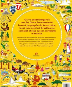 De grote avonturenatlas | 9789047619383 De grote avonturenatlas - Afbeelding 2