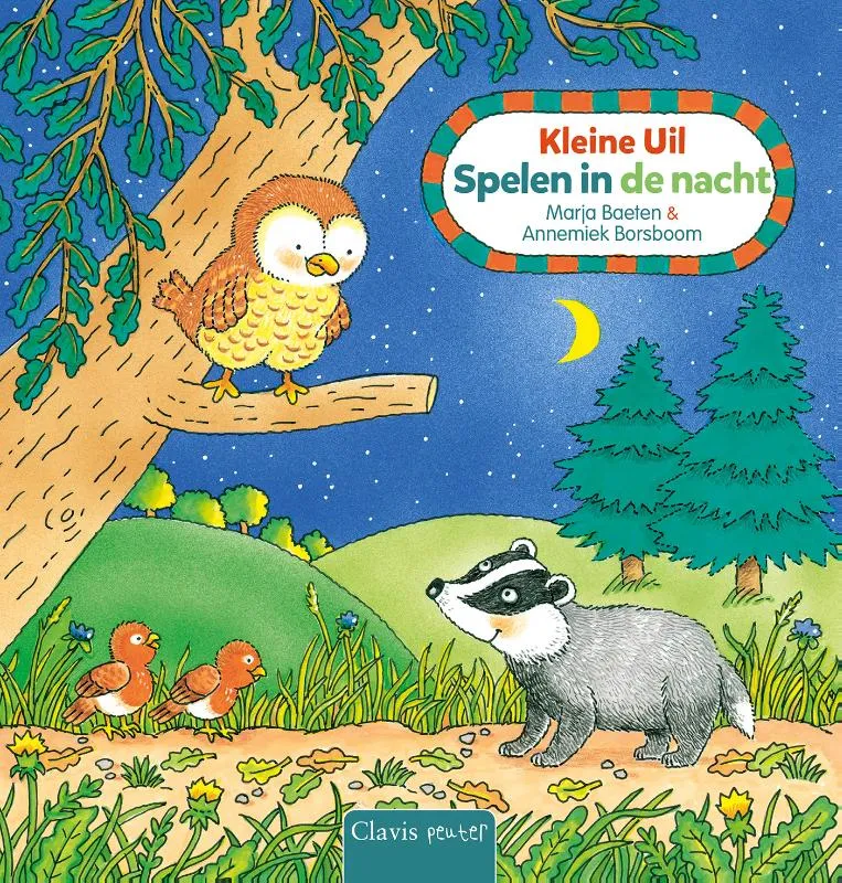 Kleine Uil, spelen in de nacht | 9789044852837 Kleine Uil, spelen in de nacht
