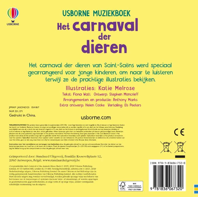 Het carnaval der dieren / druk 1 | 9781836067320 Het carnaval der dieren / druk 1 - Afbeelding 2