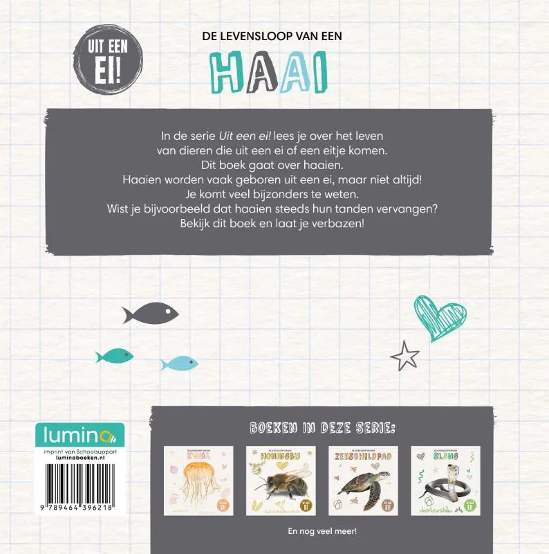 De levensloop van een haai | 9789464396218 De levensloop van een haai - Afbeelding 2