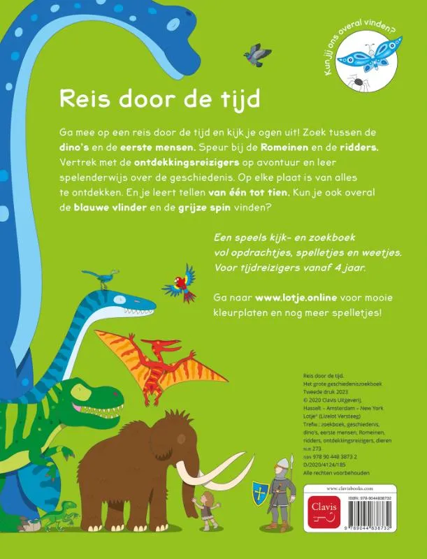 Reis door de tijd | 9789044838732 Reis door de tijd - Afbeelding 2